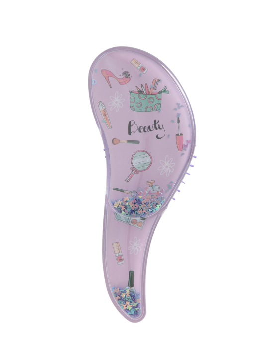Air Cushion Detangle Hairbrush (Glitter Fancy Style) - Style 2107B