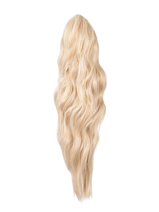 Premium Synthetic Fibre – Bella 22″ Natural Wave Claw Clip Ponytails (Fluffy Version)