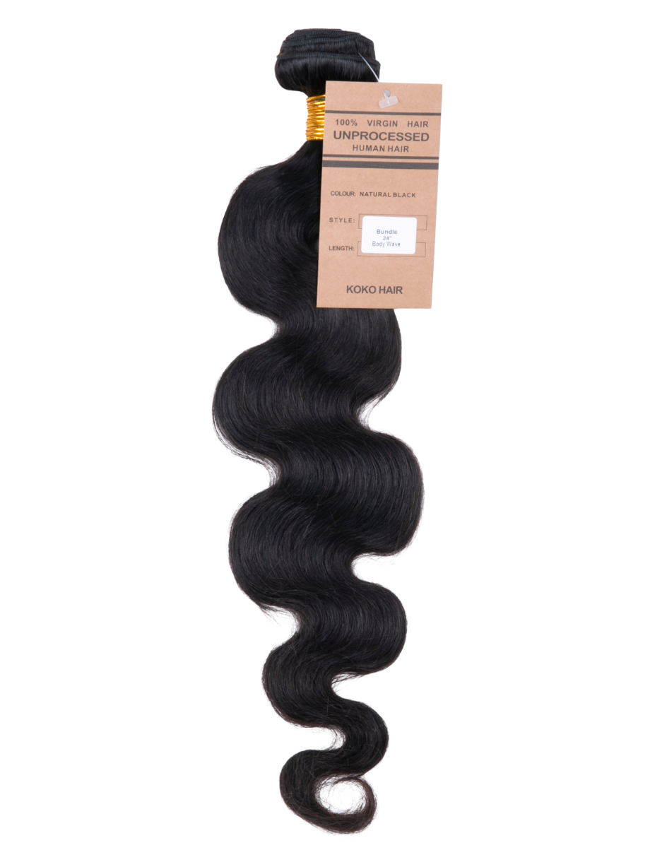 Body Wave Bundle 100g Virgin Indian Human Hair Weave Extensions