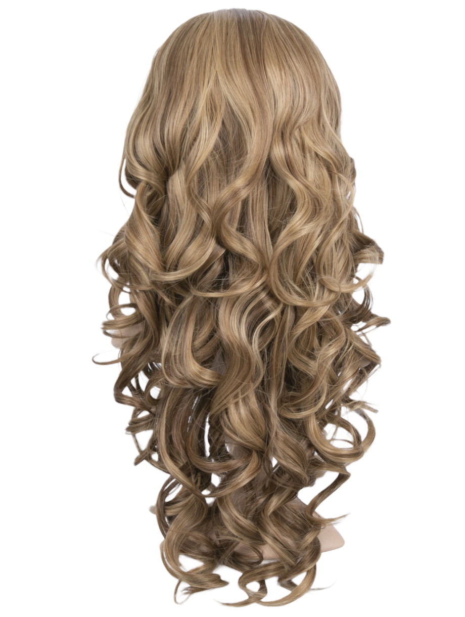 Eva Loose Curl Synthetic Half Head Wig