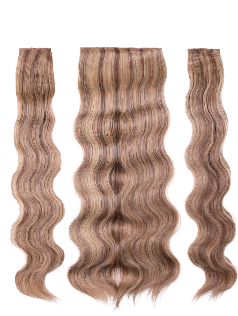 Luxe Hollywood Wave 23" 3 Piece Clip in Hair Extensions