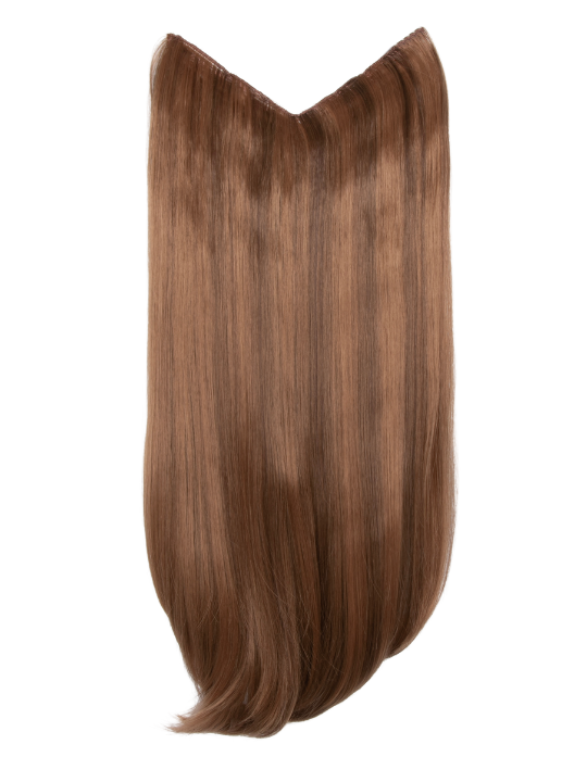V-Shaped One Piece 20″ Straight Synthetic Clip-In Hair Extensions
