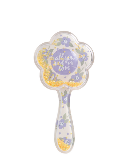 Flower-Shaped Detangling Hairbrush - Style 1827 D