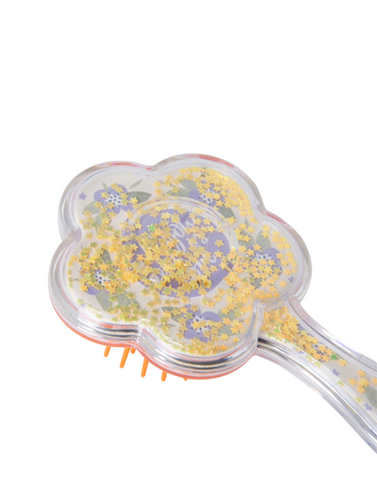 Flower-Shaped Detangling Hairbrush - Style 1827 D