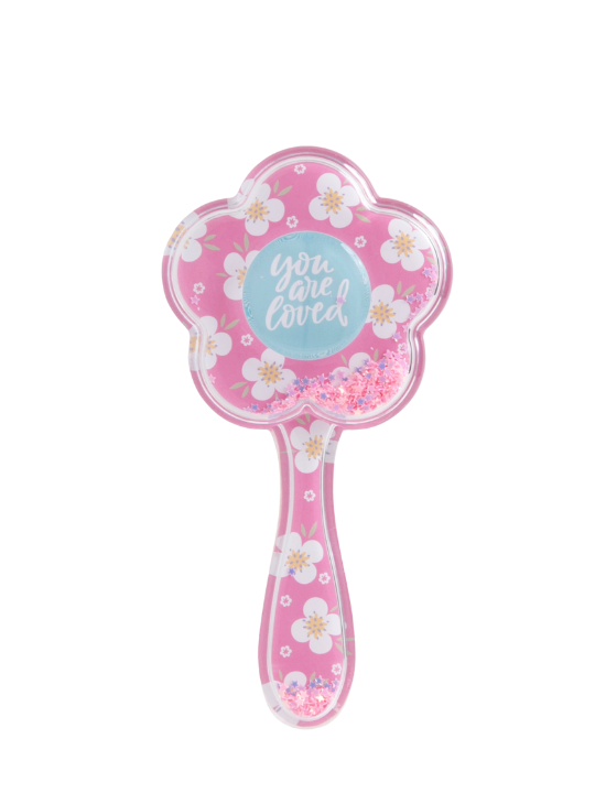 Flower-Shaped Detangling Hairbrush - Style 1827 D