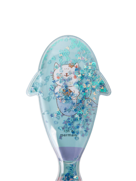 Fish-Shaped Animal Pattern Detangling Hairbrush - Style 2310C