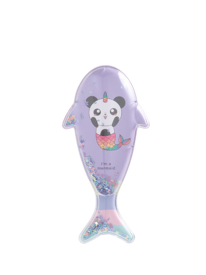 Fish-Shaped Animal Pattern Detangling Hairbrush - Style 2310C