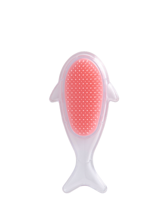Fish-Shaped Animal Pattern Detangling Hairbrush - Style 2310C