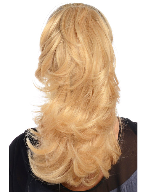 Claw Clip Reversible (2 Styles in 1) Ponytail - Pearl