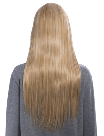 Long Straight With Side Fringe Full Head Wig