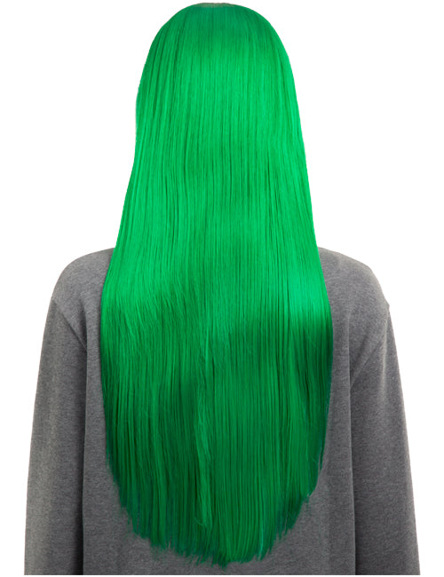 Straight 26" Colour Party Wig with Fringe - 6278C