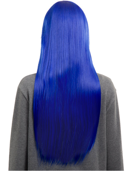 Straight 26" Colour Party Wig with Fringe - 6278C