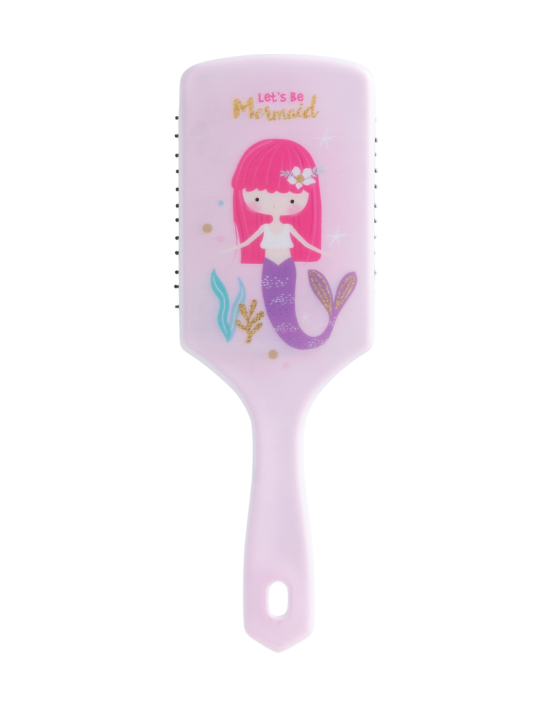 Air Cushion Scalp Massage Hairbrush – Mermaid Pattern - Style 8586HK