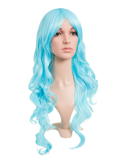 Colour Party Curly Full Head Wig