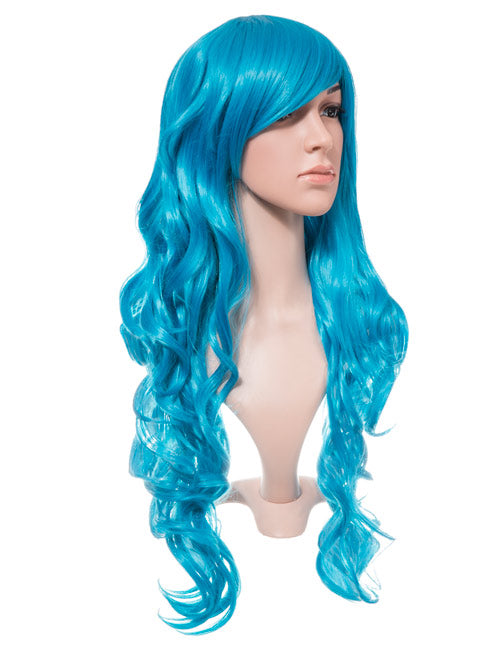 Colour Party Curly Full Head Wig