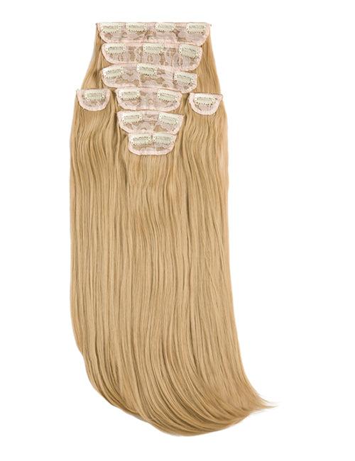 8 Piece Straight Clip In Synthetic Hair Extensions – A8