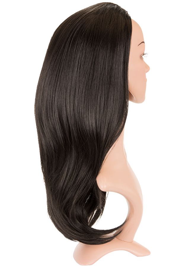 Angelina Revesible Synthetic Half Head Wig
