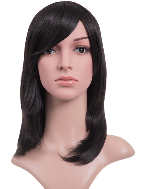 Alice Medium-Length Straight Layer Cut Full Head Wig