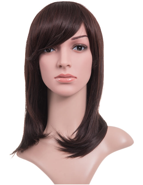 Alice Medium-Length Straight Layer Cut Full Head Wig