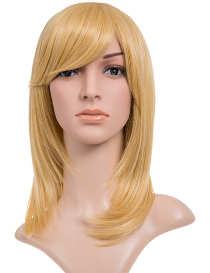 Alice Medium-Length Straight Layer Cut Full Head Wig