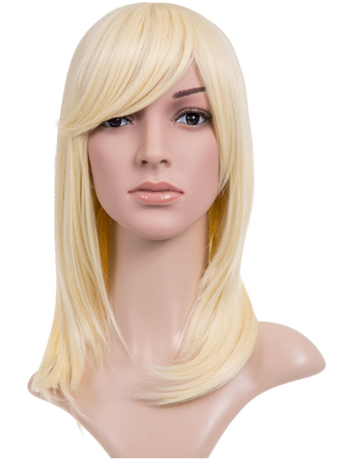 Alice Medium-Length Straight Layer Cut Full Head Wig