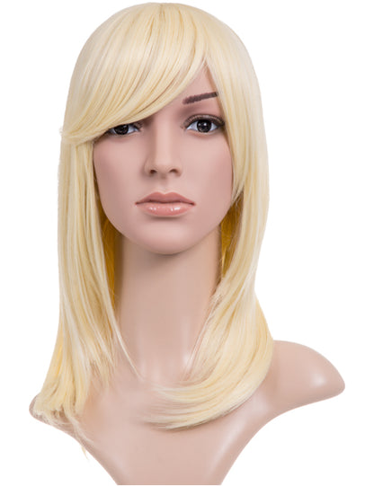 Alice Medium-Length Straight Layer Cut Full Head Wig