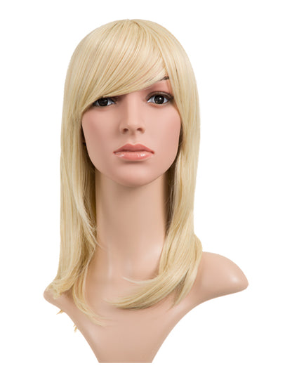 Alice Medium-Length Straight Layer Cut Full Head Wig