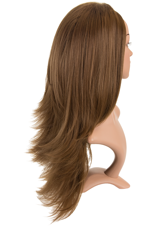 Angelina Revesible Synthetic Half Head Wig