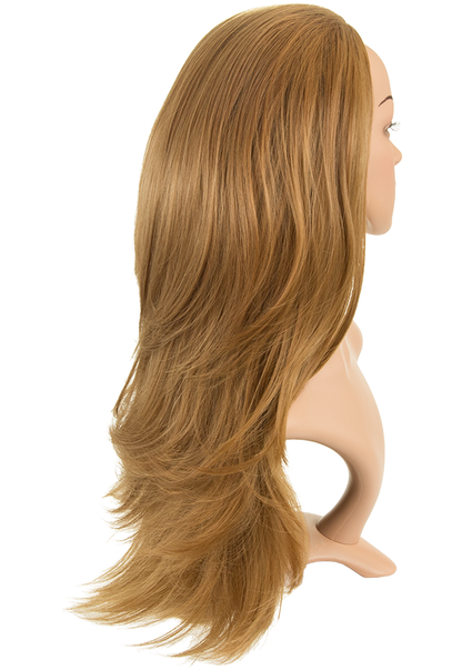 Angelina Revesible Synthetic Half Head Wig