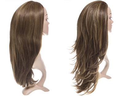 Angelina Revesible Synthetic Half Head Wig