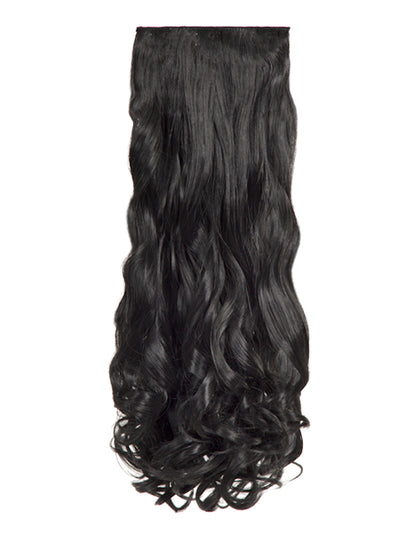 8 Pieces Curly Clip In Synthetic Hair Extensions – B8