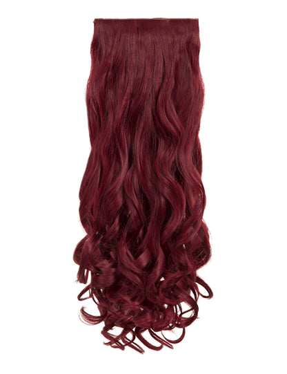 8 Pieces Curly Clip In Synthetic Hair Extensions – B8