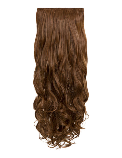 8 Pieces Curly Clip In Synthetic Hair Extensions – B8