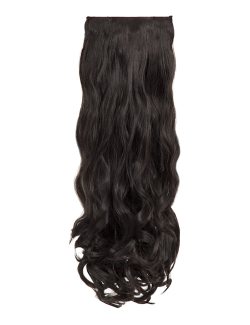 8 Pieces Curly Clip In Synthetic Hair Extensions – B8