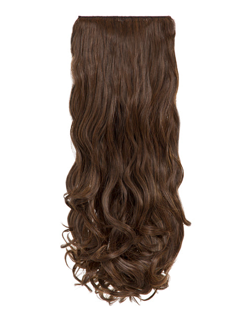 8 Pieces Curly Clip In Synthetic Hair Extensions – B8