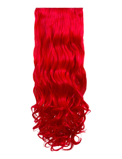 8 Pieces Curly Clip In Synthetic Hair Extensions – B8