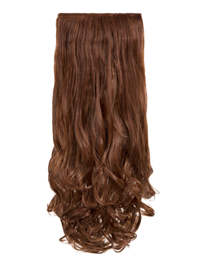 8 Pieces Curly Clip In Synthetic Hair Extensions – B8