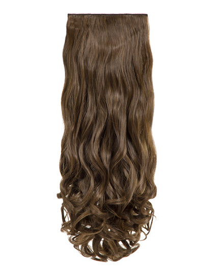 8 Pieces Curly Clip In Synthetic Hair Extensions – B8