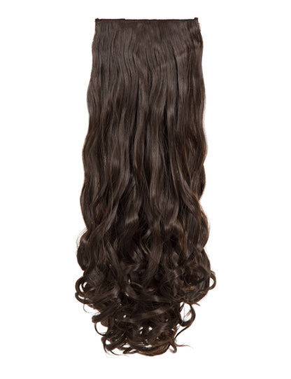 8 Pieces Curly Clip In Synthetic Hair Extensions – B8