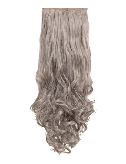 8 Pieces Curly Clip In Synthetic Hair Extensions – B8