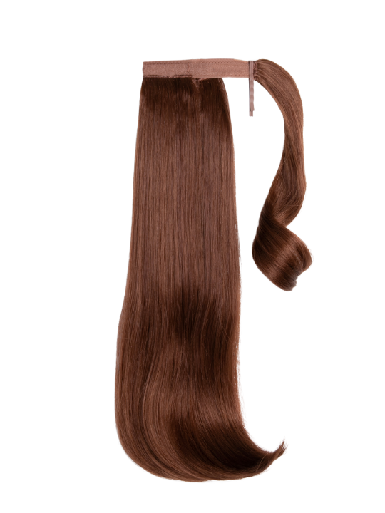 Synthetic Bumped End Wraparound Ponytail 16"- Barbie