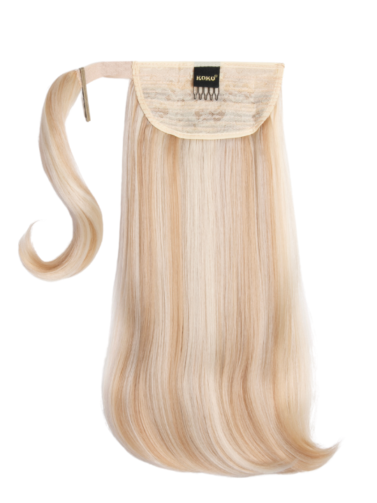 Synthetic Bumped End Wraparound Ponytail 16"- Barbie