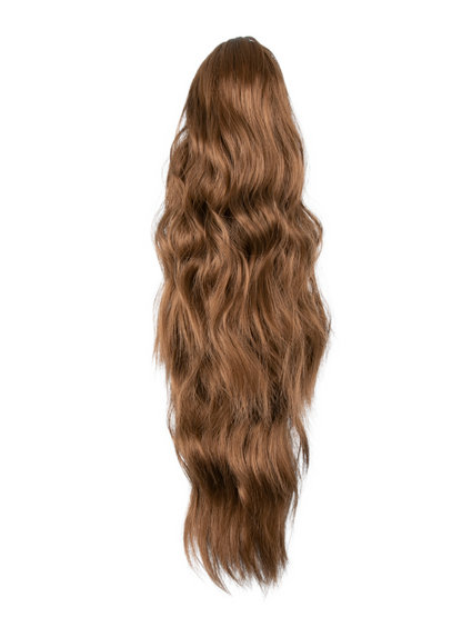 Premium Synthetic Fibre – Bella 22″ Natural Wave Claw Clip Ponytails (Fluffy Version)