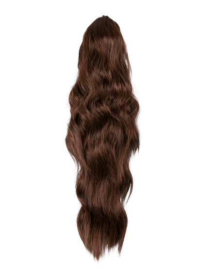 Premium Synthetic Fibre – Bella 22″ Natural Wave Claw Clip Ponytails (Fluffy Version)