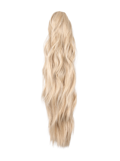 Premium Synthetic Fibre – Bella 22″ Natural Wave Claw Clip Ponytails (Fluffy Version)