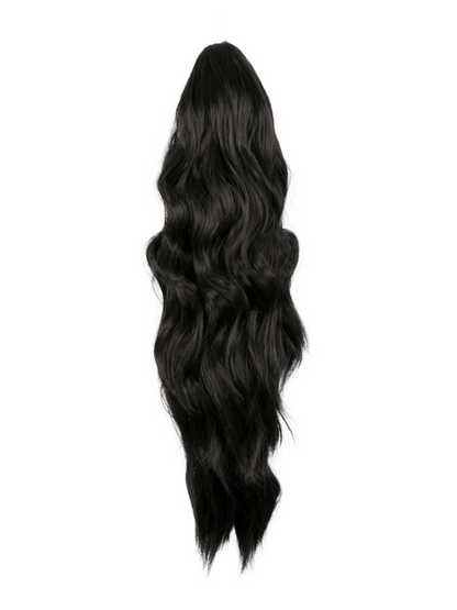 Premium Synthetic Fibre – Bella 22″ Natural Wave Claw Clip Ponytails (Fluffy Version)