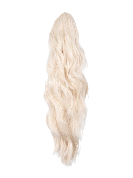 Premium Synthetic Fibre – Bella 22″ Natural Wave Claw Clip Ponytails (Fluffy Version)