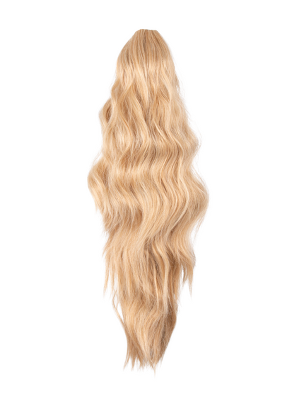 Premium Synthetic Fibre – Bella 22″ Natural Wave Claw Clip Ponytails (Fluffy Version)