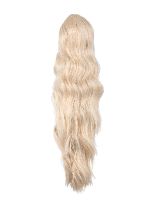 Premium Synthetic Fibre – Bella 22″ Natural Wave Claw Clip Ponytails (Fluffy Version)