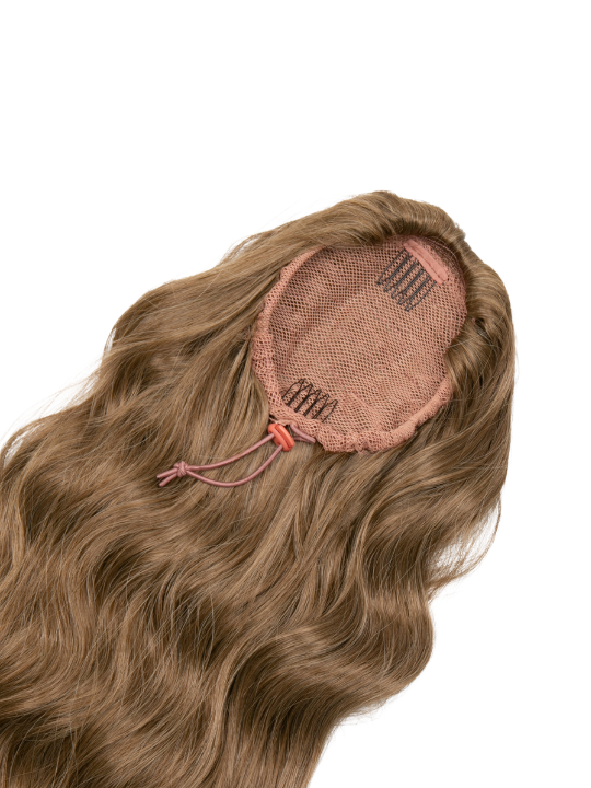 Premium Synthetic Fibre – Bella 22″ Natural Wave Claw Clip Ponytails (Fluffy Version)